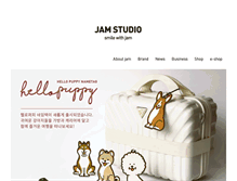 Tablet Screenshot of jam-studio.net